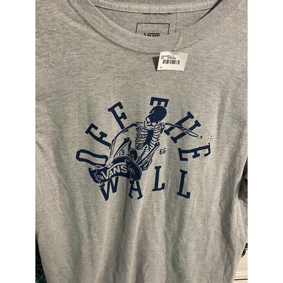 Men’s new with tags vans off-the-wall large Skeleton graphic tee - Picture 2 of 5